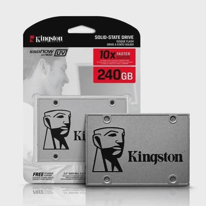 Disco Sólido Kingston 240gb Mais Velocidade 240gb