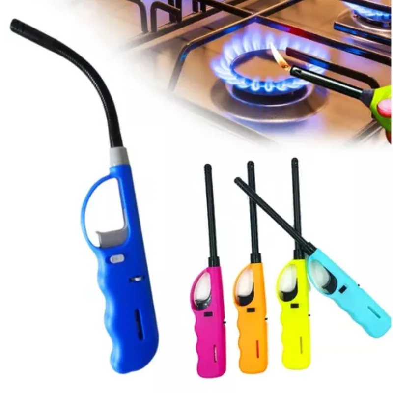 Acendedor De Fogão Forno Com Botão Prático Chama Vela Color