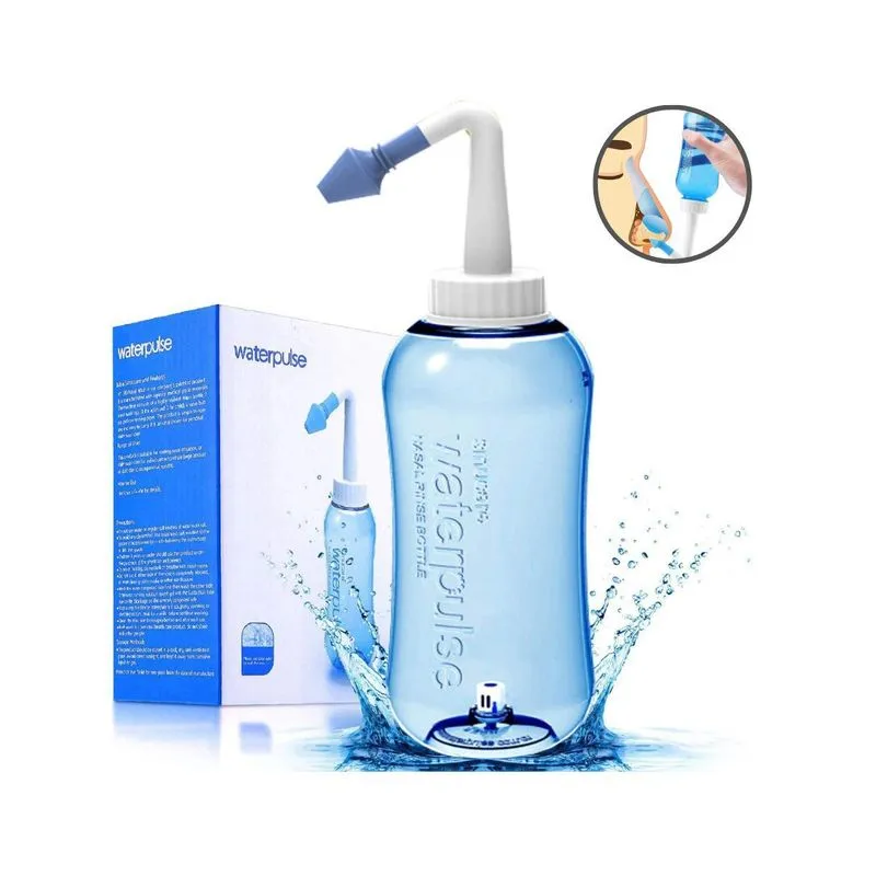 Irrigador Nasal Azul Para Respiração