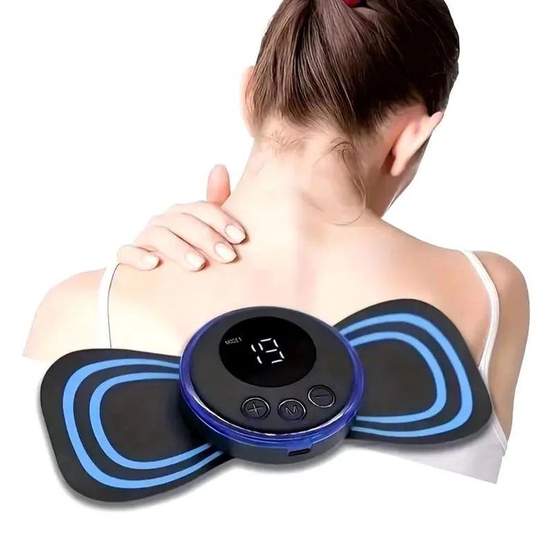 Massageador Elétrico Mini Portátil Dor Nas Costas E Pernas