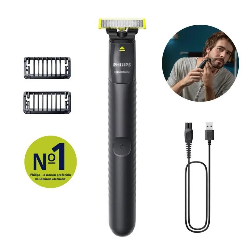 Aparador Philips Verde Qp1424 s/ Fio Recarregável
