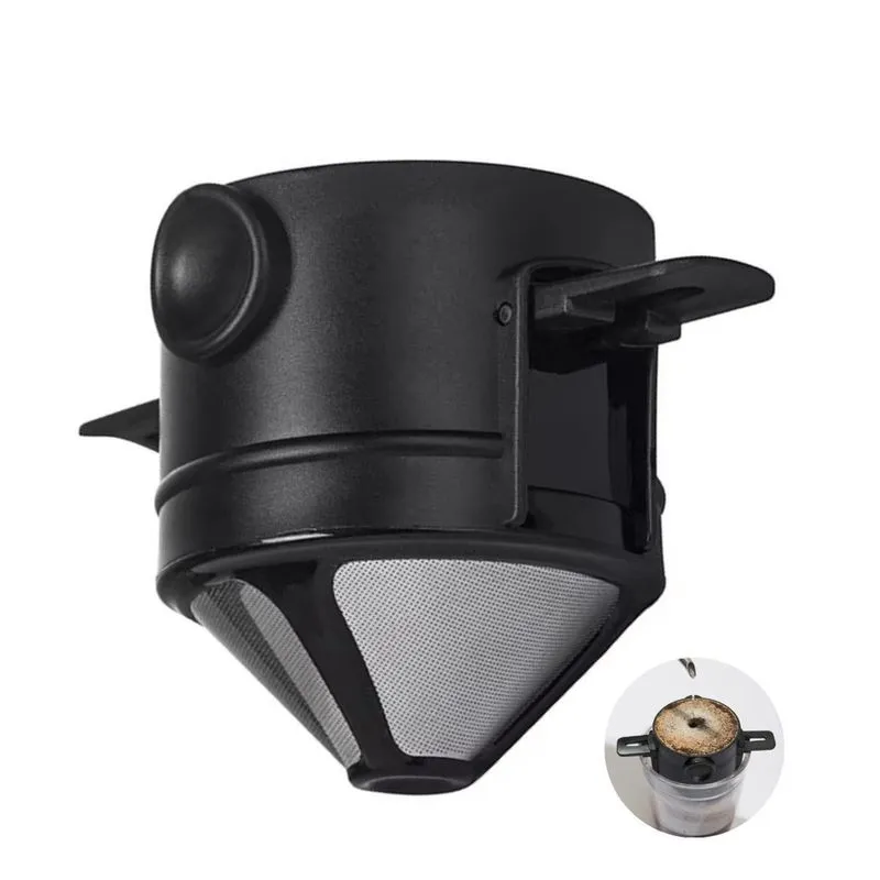 Coador De Café Mini, Reutilizável E Portátil