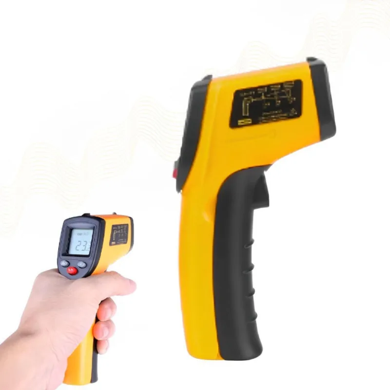 Pistola Termômetro Infravermelho Laser Medição Temperatura