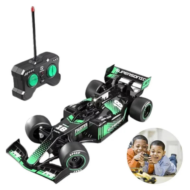 Carrinho F1 Controle Remoto Simula Efeito Fumaça Led