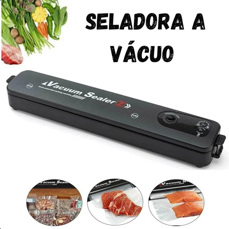Seladora Profissional Automática Alimentos Bivolt Prática