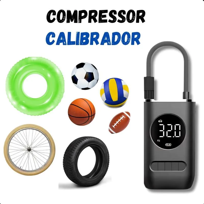 Bomba De Ar 150 Psi Portátil Para Carros E Motos