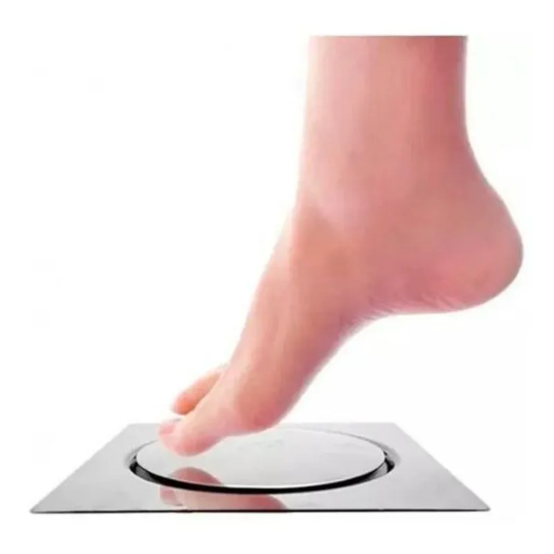10x Ralo Inteligente Gh052 Pop Up Click 10x10 Cm Clic Inox