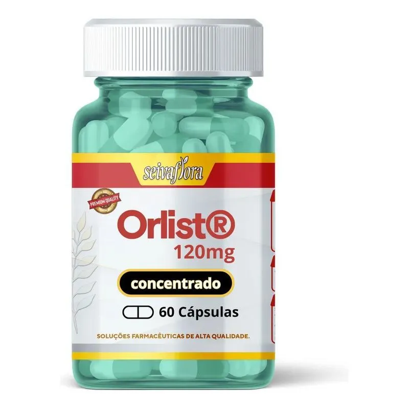 Orlist 120mg Concentrado 90 Cápsulas Premium Seiva