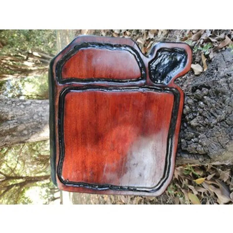 Tabua De Corte Cepo De Madeira Angico Rustica