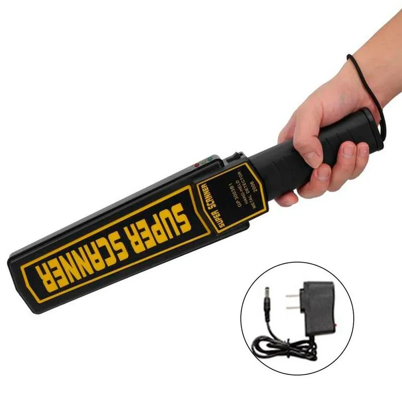 Detector De Metal Portátil Bastão Revista E Segurança