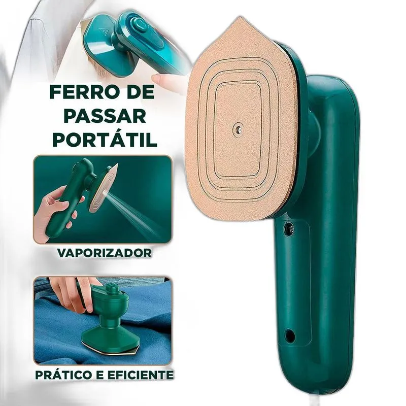 Máquina De Passar Roupa Portátil Casa Pequena Mini Ferro A V