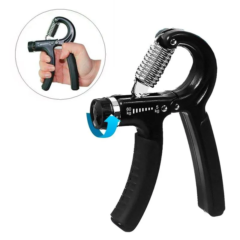 Hand Grip 5 A 60kg Treinar Músculos Fortes Handgrip Com Mola