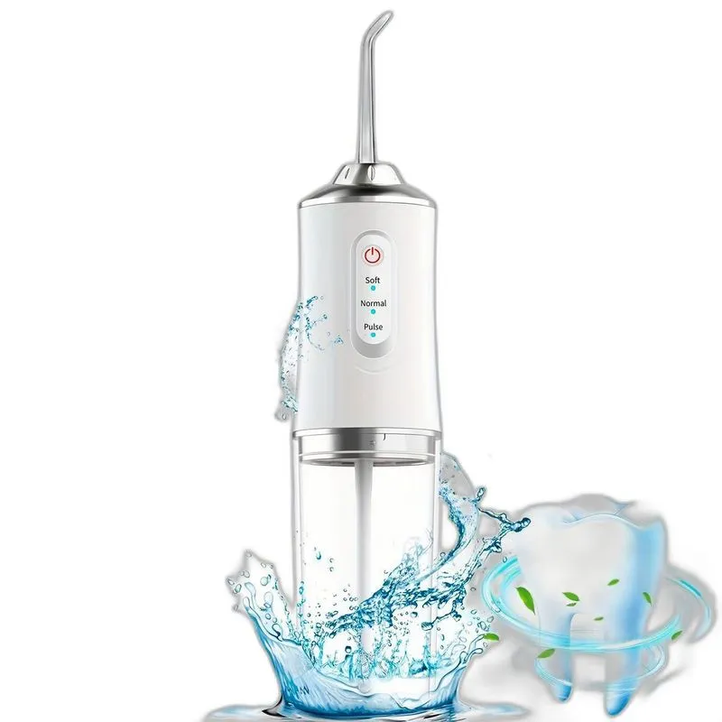 Irrigador Oral Dental Jato Água Limpeza Bucal Recarregável