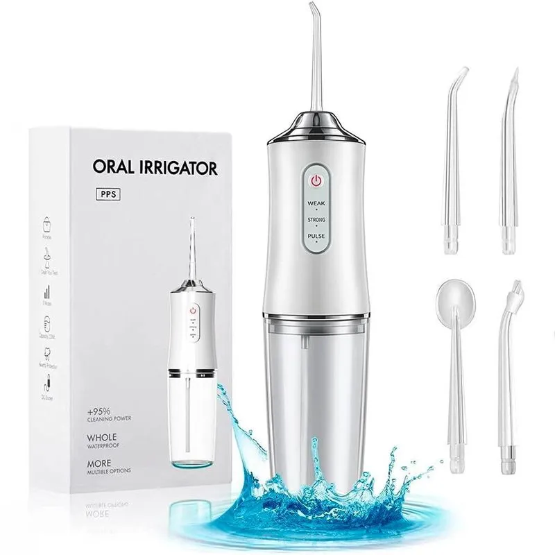 Jato D Água Limpador Irrigador Bucal Dentes Gengiva Cor