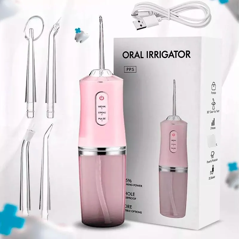 Jato D'Água Limpador Bocal Dental Dentes Gengiva Oral Limpa