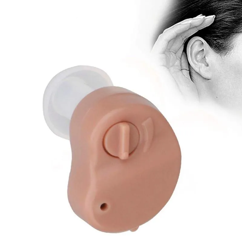 Mini Amplificador De Som Intra-auricular Auscultadores Invi