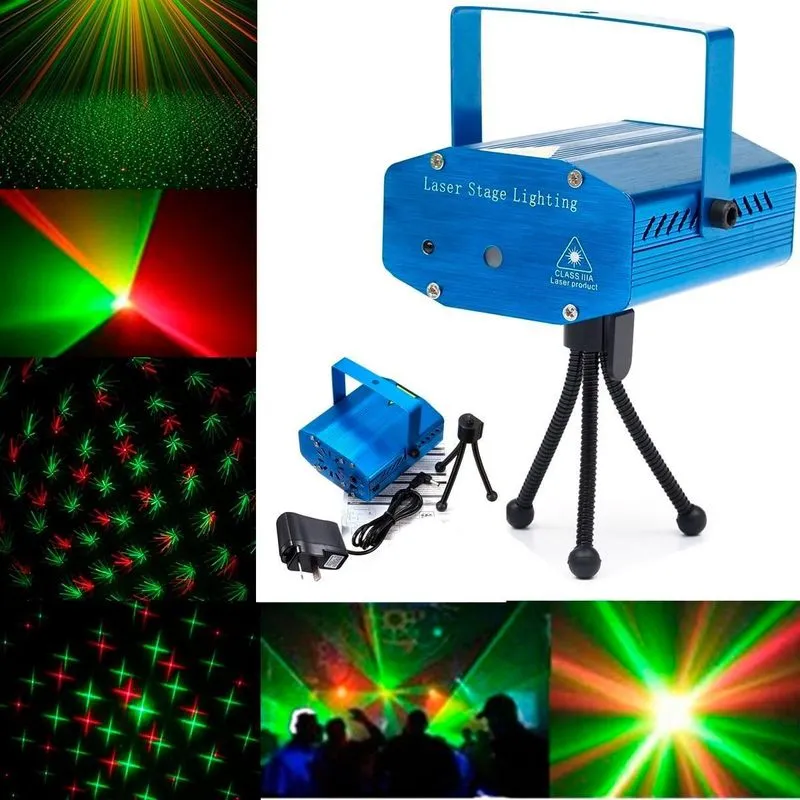 Laser De Balada Giratória Controle Show Festa Neon