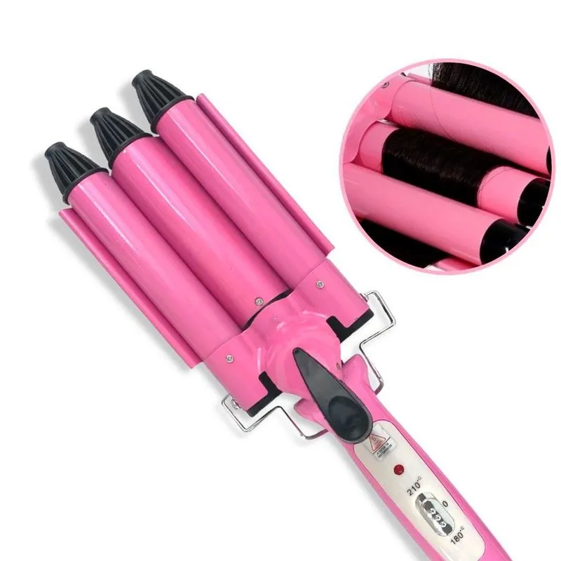 Trionda Modeladora De Cachos Rosa Bivolt 25mm Profissional