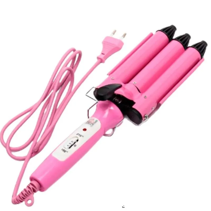 Modelador Cachos Trionda Rosa Bivolt 25mm Cabelos Perfeitos