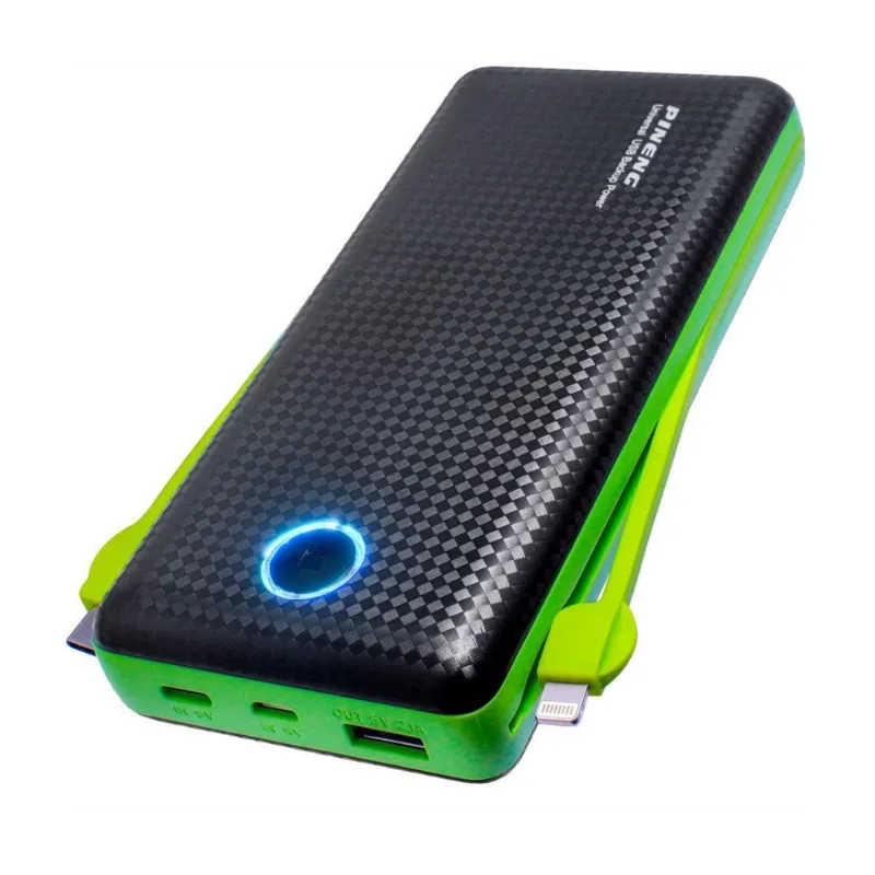 Power Bank 20000Mah Múltiplas Saídas Celular Rápido