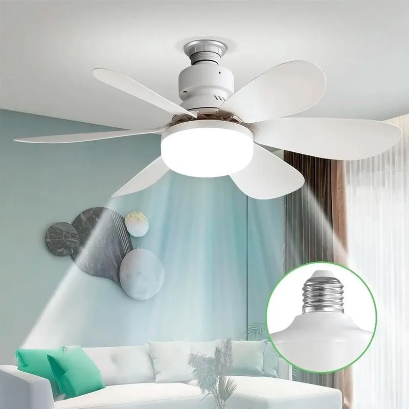 Ventilador Teto Potente 6 Pás Bivolt Controle Remoto