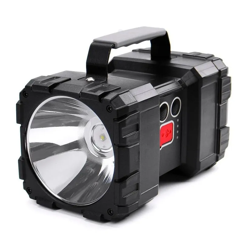 Lanterna Recarregável Tática Multifuncional Mini Led Forte