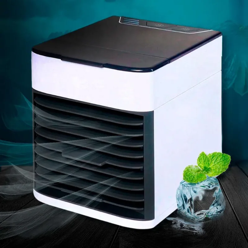 Mini Ventilador Portátil Ar Condicionado Usb Uso Em