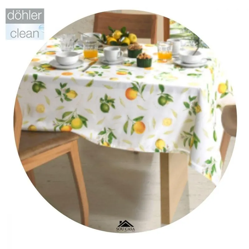 Toalha de Mesa Clean Dohler 4 Lugares Isa
