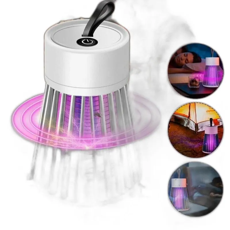Abajur Armadilha De Mosquito Pernilongo Led Uv Anti Insetos