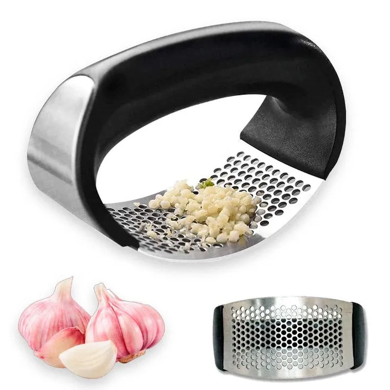 Amassador De Alho Triturador Espremedor Manual Cozinha Inox