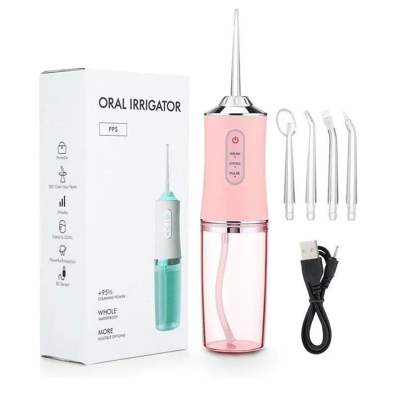 Irrigador Oral Jato Dagua Dental Portátil Aparelho Ortodonti