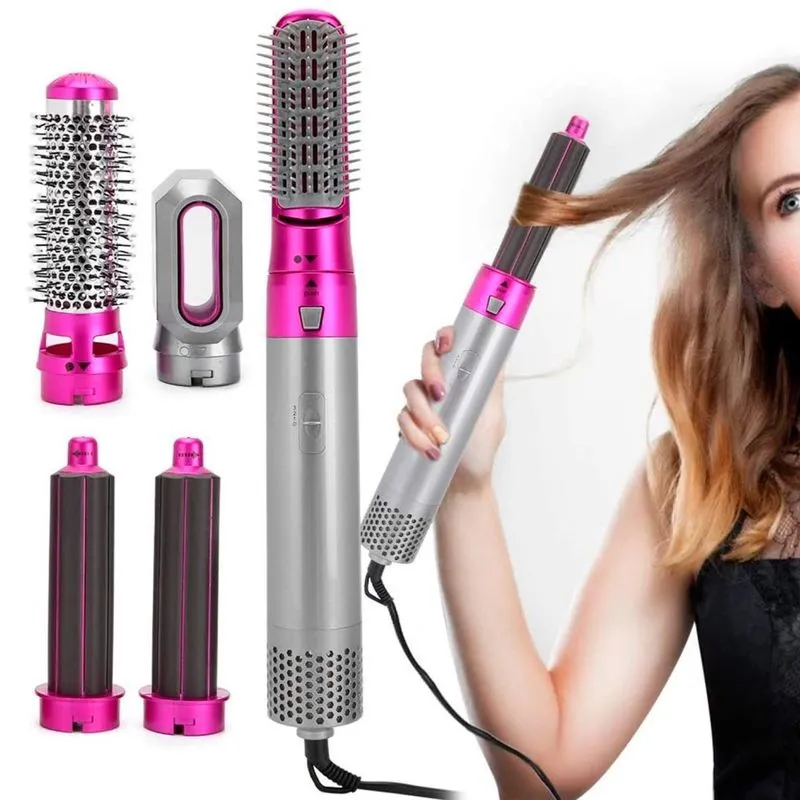 Escova Alisadora 5 Em 1 Hidrata Anti Friz 110v
