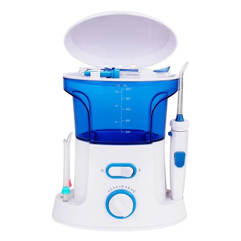 Acabe A Placa E Gengivite Irrigador Bucal Bivolt 7 Bicos