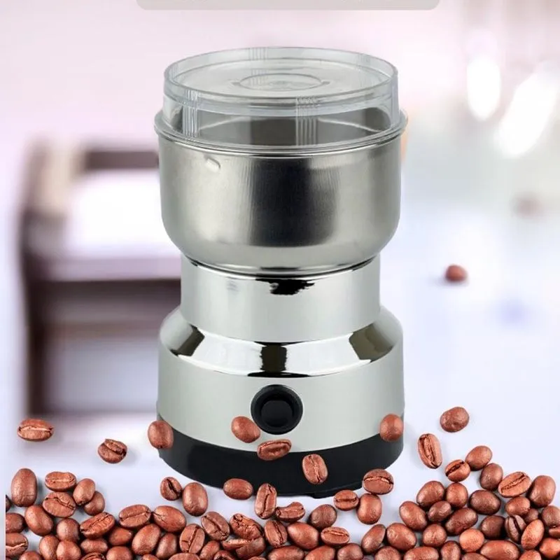 Triturador Café Elétrico Portátil Ideal Moer Grãos Café 110v