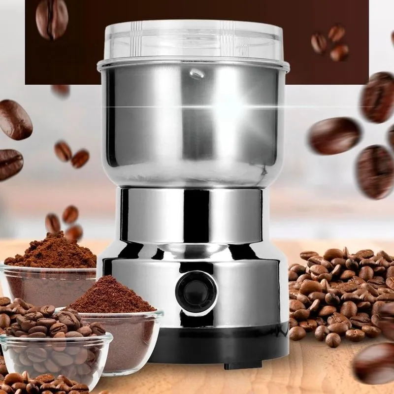 Moedor Grãos Elétrico Aço Inoxidável Bivolt Perfeito Café