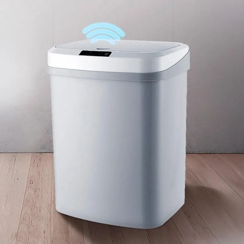 Lixeira Automática 16l Sensor Aproximação Recarregável