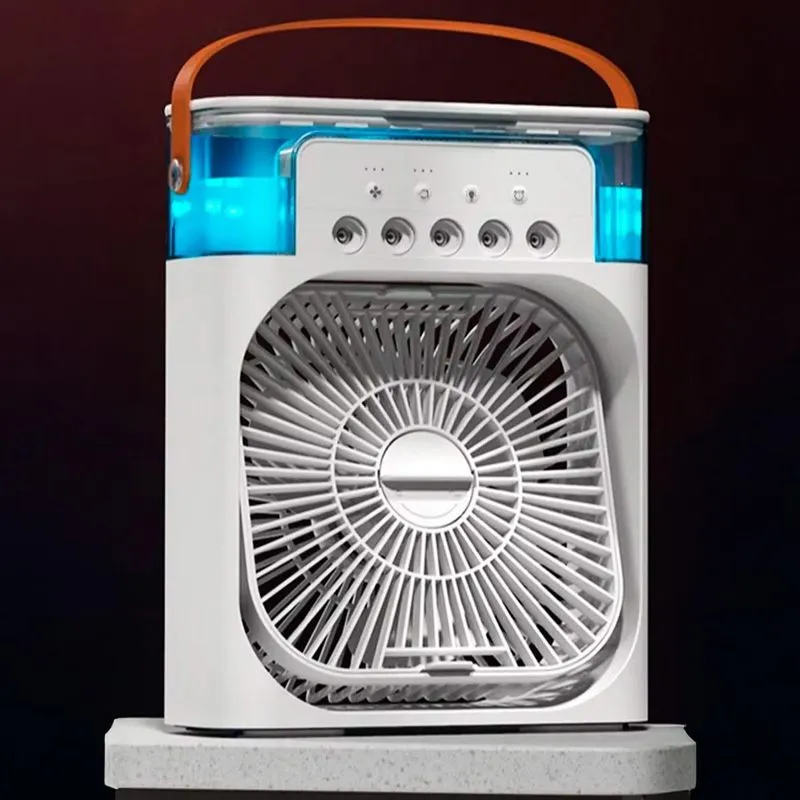 Mini Ventilador Portátil Silencioso Idificar E Climatizar
