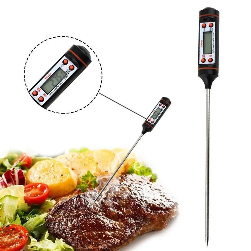 Termômetro Digital Para Carnes Assadas