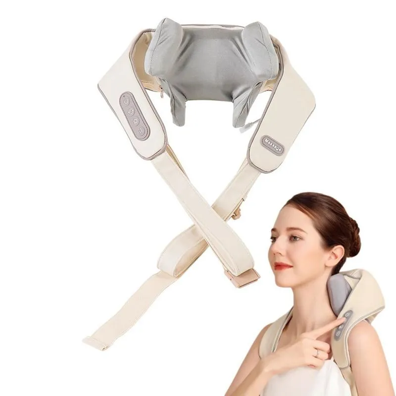Massageador Elétrico Portátil Para Costas E Ombros