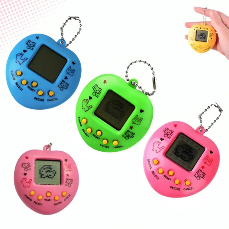 Game Tamagotchi Retrô Vermelho Virtual Brinquedo