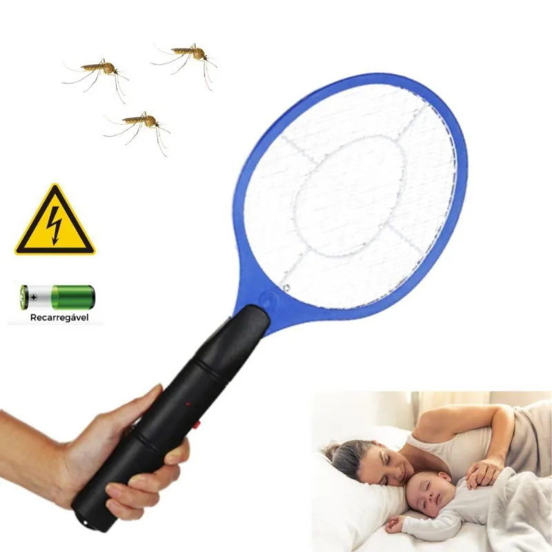 Eletrica Recarregavel Para Pernilongo E Mosquito