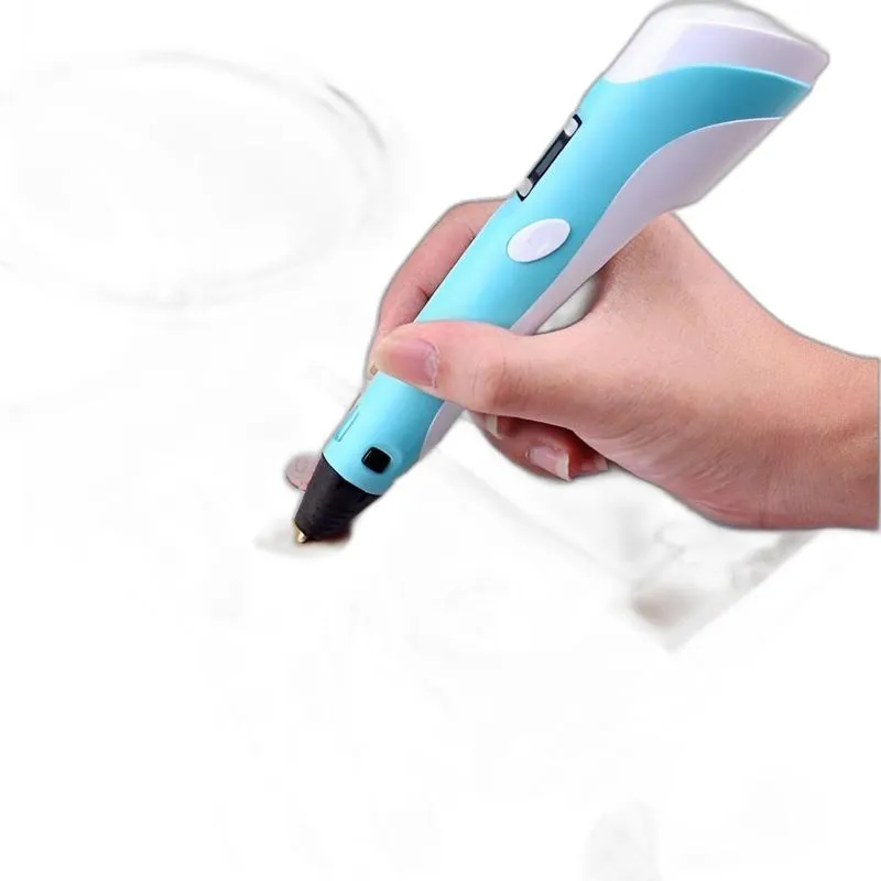 Caneta 3D Infantil Com Refil USB Para Arte E Desenho