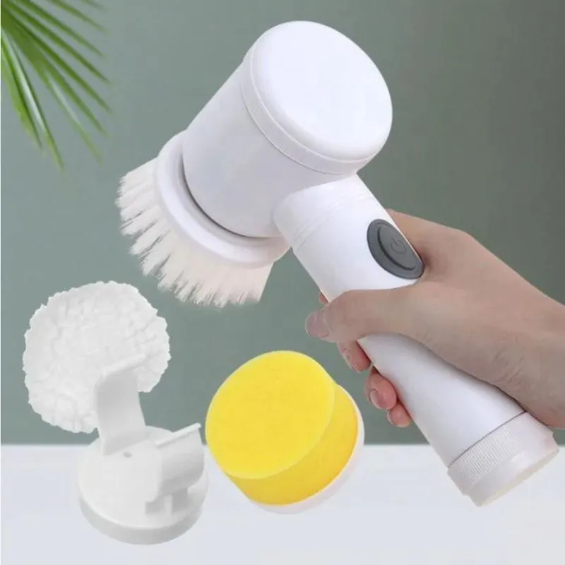 Escova Elétrica Para Limpeza Doméstica E Profissional
