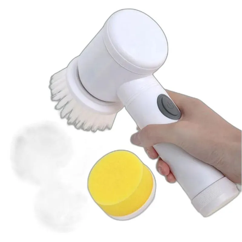 Escova De Limpeza Profissional Sem Fio Multiuso