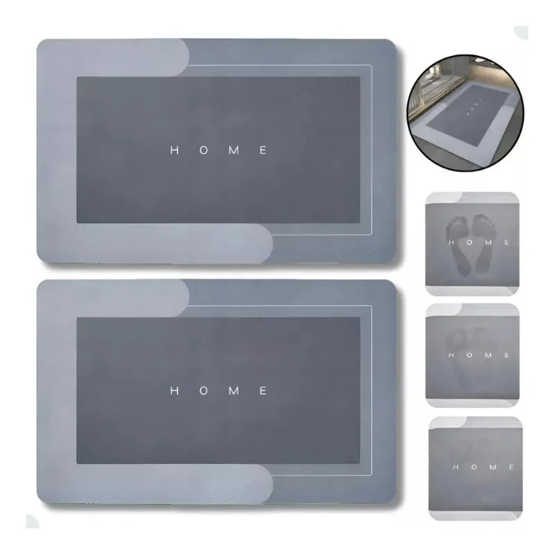 Tapetes Mágicos Para Banheiro Box Super Absorventes