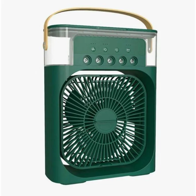 Mini Ventilador Portátil Silencioso Com Frio Usb
