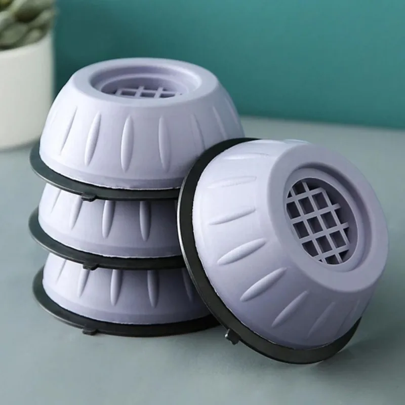 Kit 4 Pés Para Máquina De Lavar Freezer E Fogão