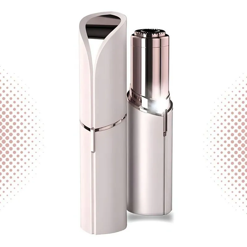 Caneta Depiladora Facial Branca Sem Fio