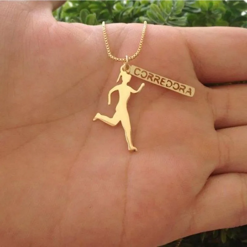 Gargantilha Corredora Banhado A Ouro