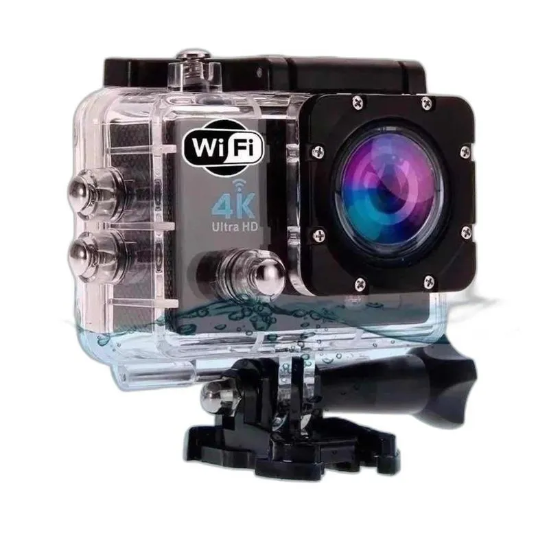 Mergulhe Na Ação Com A Camera De Esporte 4k